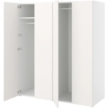 Шкаф с 4 дверцами ІКЕА PLATSA 160х57х181 см (794.251.85): undefined undefined