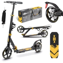 Самокат с дисковым тормозом Kidwell WXM RST-B02 Yellow: Количество колес 2
