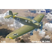 Модель Micro-mir Немецкий транспортный самолет Junkers W. 34hi (MM48-019): Производитель Micro-Mir