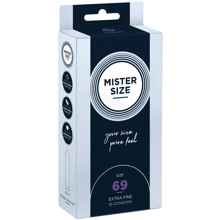 Презервативи Mister Size 69 (10 pcs): Тип Класичні