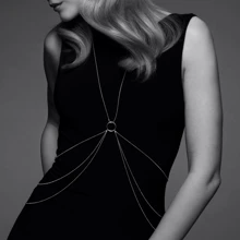 Цепочка для тела Bijoux Indiscrets Magnifique 8 Body Chain — Silver: Для кого Для женщин