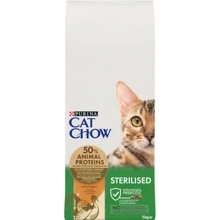 Сухой корм Purina Cat Chow для взрослых стерилизованных кошек с индейкой 15 кг (7613287329592): Тип Сухой корм