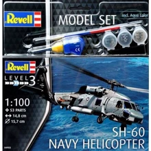 Подарочный набор Revell Model Set Вертолет SH-60 Navy Helicopter 1:100 (64955): Производитель Revell