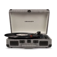 Виниловый проигрыватель Crosley Cruiser Deluxe (Herringbone): Привод ременной