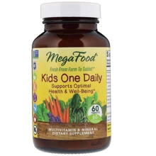 MegaFood Kid's One Daily 60 Tabs Мультивитамины для детей: Тип Мультивитамины