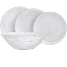 Столовый сервиз Cтоловый cервиз Luminarc Stonemania White H5716 (19 пр.): undefined undefined