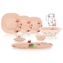 Столовый сервиз Luminarc Neo Carine Flor Peach 46 пр. (P7323): Количество персон 6