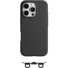 Чехол для iPhone Switcheasy Vibrant M Shockproof Protective Case Black (MPH66P261BK24) for iPhone 16 Pro: Цвет черный