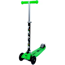 Самокат Trolo Maxi PLUS 5+ (green) до 50кг: Количество колес 3