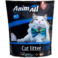 Наполнитель для кошачьего туалета AnimAll Голубой аквамарин 7.6 л: Вид Силикагелевый