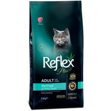 Cухой корм Reflex Plus Sterilised Adult Cat Food with Chicken для стерилизованных кошек с курицей 15 кг (RFX-406): Тип Сухой корм
