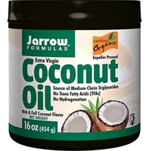 Jarrow Formulas Organic Extra Virgin Coconut Oil 16 oz (454 g) Кокосовое масло: Пол Унисекс
