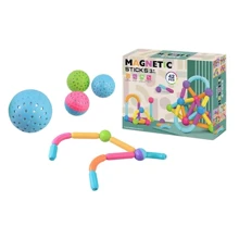 Магнитный конструктор A-Toys Magnetic sticks 42 детали (158-12): Количество деталей, шт. 42