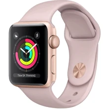 Apple Watch Series 3 38mm GPS Gold Aluminum Case with Pink Sand Sport Band SFHLWNBYMJ5X1: Производитель Apple