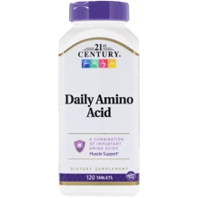 21st Century Daily Amino Acid, Maximum Strength, 120 Tablets: Тип Комплексные