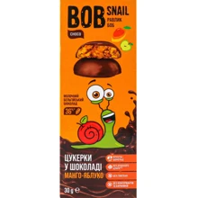 Цукерки Bob Snail Манго-Яблуко в молочному шоколаді 30г: Тип Конфеты