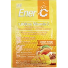 Ener-C Vitamin C, Peach Mango, 1000 mg, 1 sachet 0.3 oz (9.4 g) (EC081): Форма выпуска Порошок
