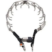Строгий ошейник для собак Sprenger Ultra-Plus Training Collar с 2-мя кольцами и замком ClicLock нержавеющая сталь 4 мм 60 см (39690): Производитель Sprenger