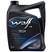 Моторное масло WOLF VITALTECH 15W40 5Lx4: Тип Минеральное
