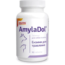 Витаминно-минеральный комплекс Dolfos AmylaDol для собак и кошек при нарушении пищеварения 90 таб. (928-90): Производитель Dolfos