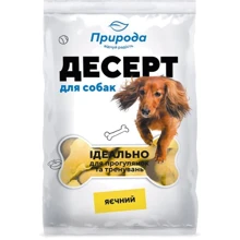 Десерт для собак Природа Яичный 550 г (2717250002903): Производитель Природа