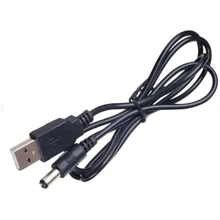 Кабель Dynamode кабель питания для роутера USB Cable to DC 5.5х2.1 mm 5V 1m Black: Тип USB Cable - DC