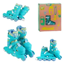 Раздвижные ролики Best Roller колеса PU 76933-XS (26-29) Синие: Цвет синий