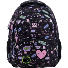 Рюкзак школьный GoPack Education Cool princess/One like GO22-175M-5: Возрастная группа от 6 до 10 лет
