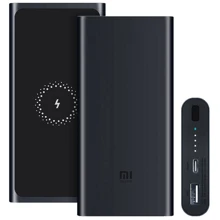 Внешний аккумулятор Xiaomi Power Bank 10000mAh Wireless Charger 18W Black (PLM11ZM) Внешний аккумулятор Xiaomi Power Bank 10000mAh Wireless Charger 18W Black (PLM11ZM)