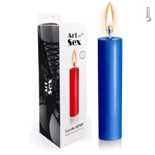 Свічка Art of Sex 15 см низькотемпературна синя: Виробник Art of Sex