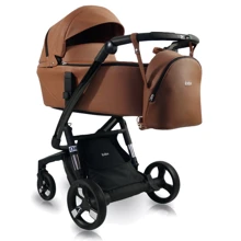 Универсальная коляска 2 в 1 Ibebe istop 22 Gloss Экокожа (ib-is-22-gls): Тип коляски Универсальная коляска (2-в-1)