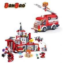 Конструктор Banbao БанБао сіті Команда пожежних 1081 ел. (7130): Виробник BanBao
