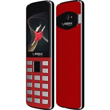 Мобильный телефон Sigma mobile X-Style 24 Onyx red (UA UCRF): Дисплей 2.4 LCD (240x320)