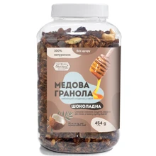 Гранола Oats&Honey Шоколадная 454 г (4820013333966): Вес нетто 454 г