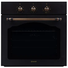 Духова шафа електрична Perfelli BOE 6610 BL Retro: Об'єм, л 66