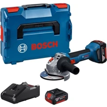 Аккумуляторная бесщеточная угловая шлифмашина Bosch GWS 18V-8 + 2 аккумулятора GBA 18 В 5 Ач + профессиональное быстрозарядное устройство GAL 18V-40 + L-BOXX 136 (06019N9003): Производитель Bosch