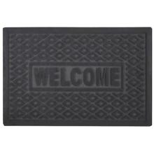 Коврик под двери Мой Дом Welcome 45х75 см серый (TZR01424/Gr): undefined undefined