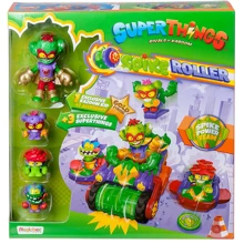 Игровой набор SuperThings Kazoom Kids S1 –Спайк-роллер Кактус (3 машинки, Казум-Кид, 3 фигурки) (PSTSP514IN00): Производитель SuperThings