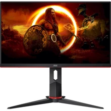 Монитор AOC 24G2SU/BK: Покрытие экрана антибликовое