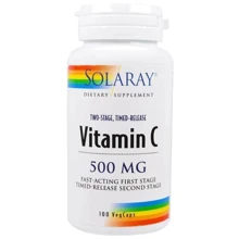 Solaray Vitamin C 500 mg Витамин С 100 капсул: Тип Витамин C
