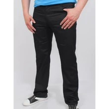 Брюки PFProject DENIM 52 черные: Фасон Классика