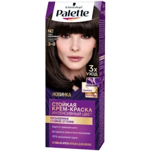 Palette Крем-краска для волос Интенсивный цвет 3-0 (N2) Темно-каштановый 110 ml: Пол Для женщин