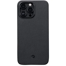 Чехол для iPhone Pitaka MagEZ Case 3 Twill 600D Black/Grey (KI1401PMA) for iPhone 14 Pro Max: Цвет черный
