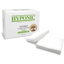 Хлопковые ватные диски для собак и кошек Hyponic Pure Cotton Pads for pets 50 шт. (H3YP1CP0050ZZKNN): Тип средства Салфетки