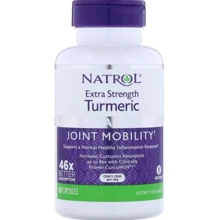 Natrol Extra Strength Turmeric Advanced 285 mg Куркума повышенной силы 60 капсул: Вид Неферментные