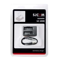 Двойное зарядное SJCAM Dual-slot Battery Charger for SJ6: Тип аксессуара зарядное устройство