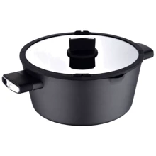 Кастрюля Bergner Ion 6 л 28 см (BG-35802-BK): Тип Традиционная