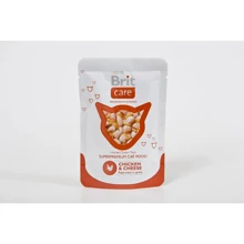 Вологий корм для кішок з куркою і сиром Brit Care Pouches chicken & cheese 80 г (8594031447016): Тип паучи