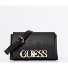Женская сумка кросс боди Guess Uptown Chic черная (HWVG7301780-BLA): Пол Женский