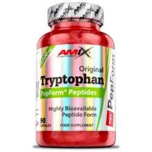 Амінокислота для спорту Amix Tryptophan PepForm Peptides 500 mg 90 caps / 45 servings: Смак Без вкуса